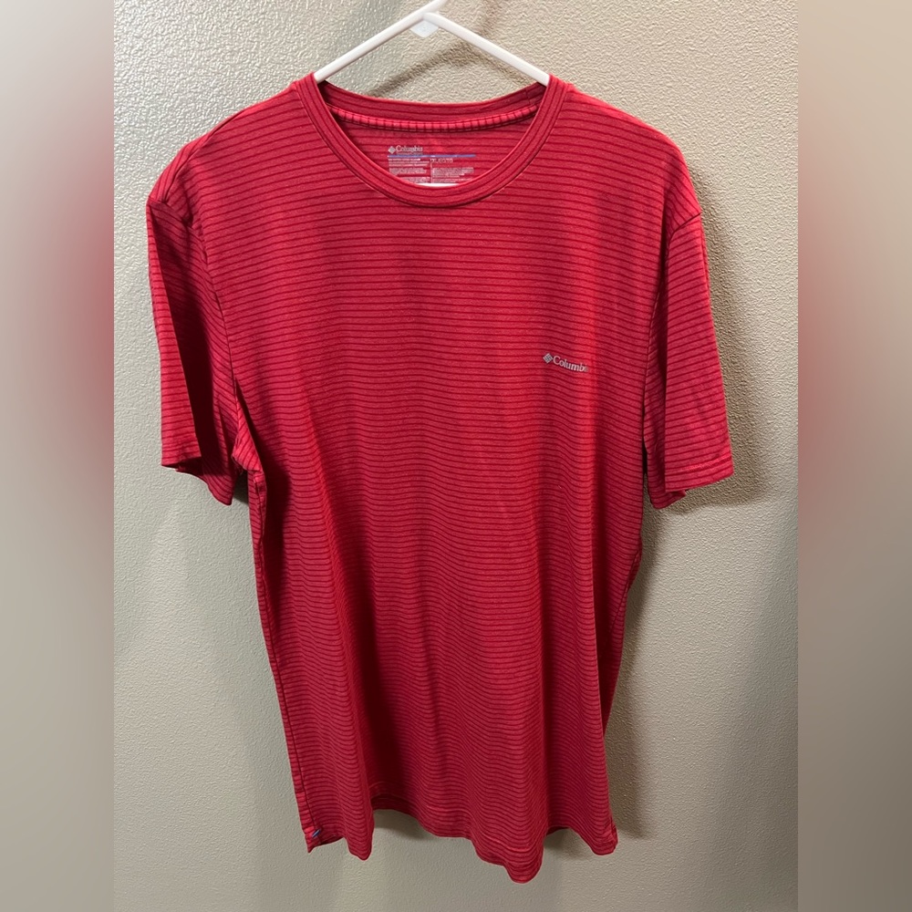 Columbia Red Athletic Shirt